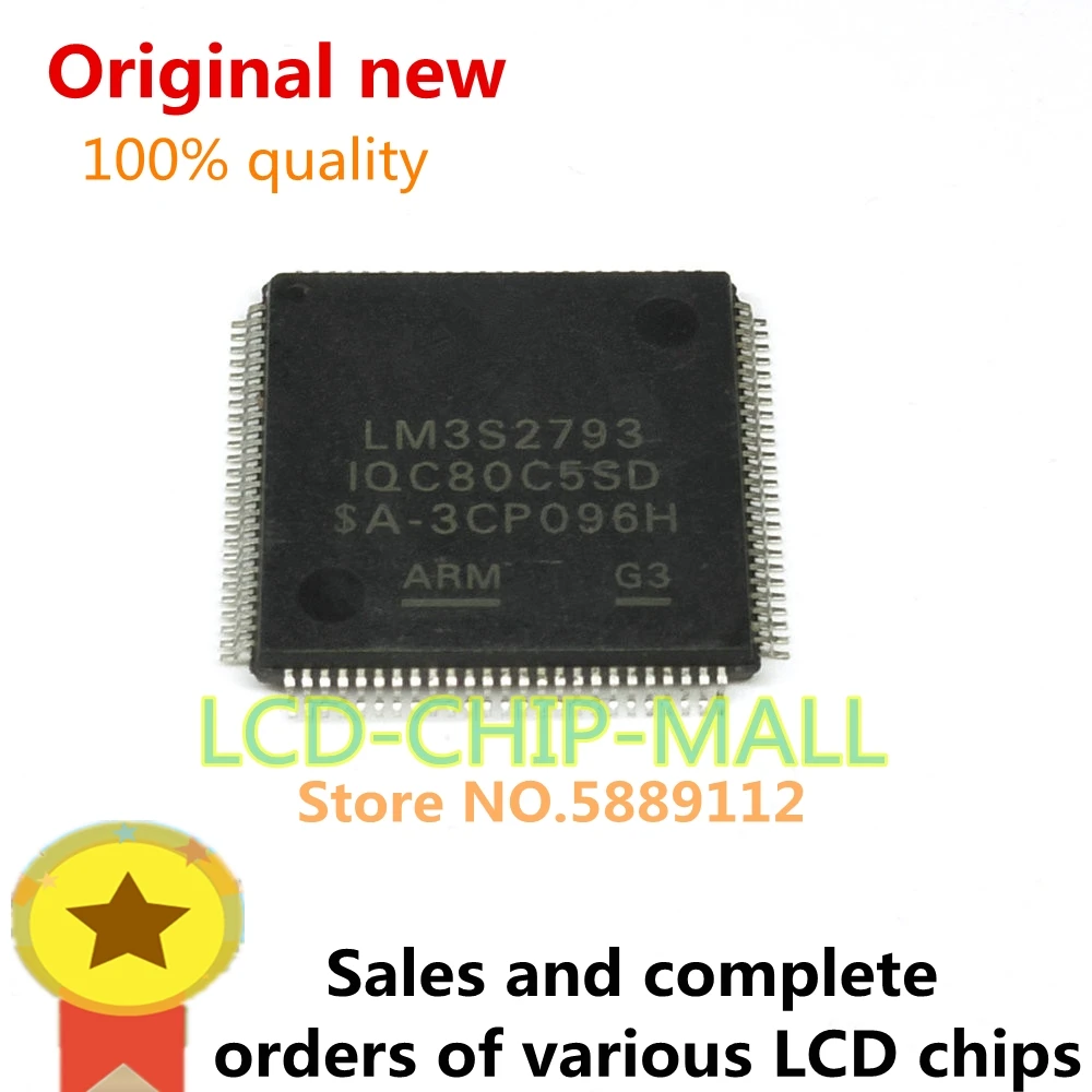 1 ADET LM3S2793-IQC80-C5 LM3S2793-IQC80 QFP100 stokta 100 % iyi
