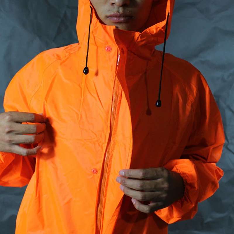 1 Moda Motosiklet Yağmurluk / Tek parça Yağmurluk / Tek parça Toz geçirmez Giyim / İş Elbiseleri Fisyon yağmurluk Yetişkin