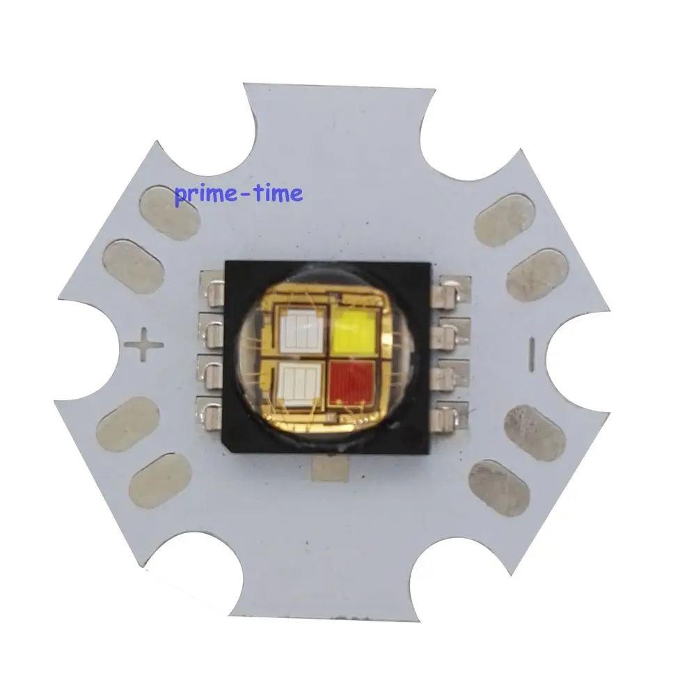 10 W Cree XLamp MC-E MCE RGBW RGB + beyaz LED Verici lamba ışığı 4LED yıldız PCB kartı sahne ışığı için