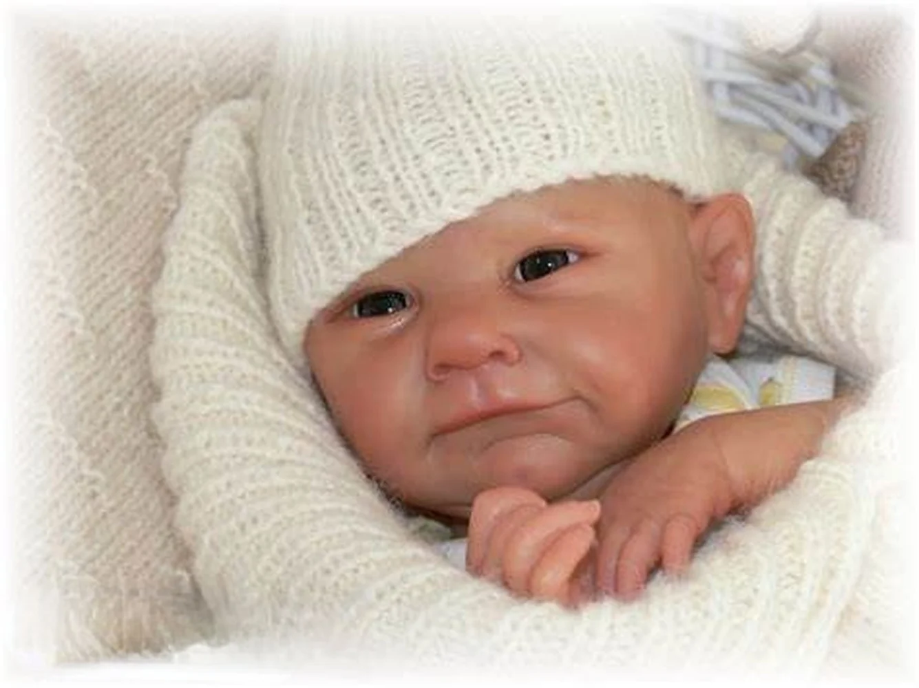 19 İnç Bitmemiş Yeniden Doğmuş Bebek Kiti Popüler Sınırlı Sayıda Ava Yumuşak Vinil Boyasız Bebek Parçaları Vücut Gözler ve COA