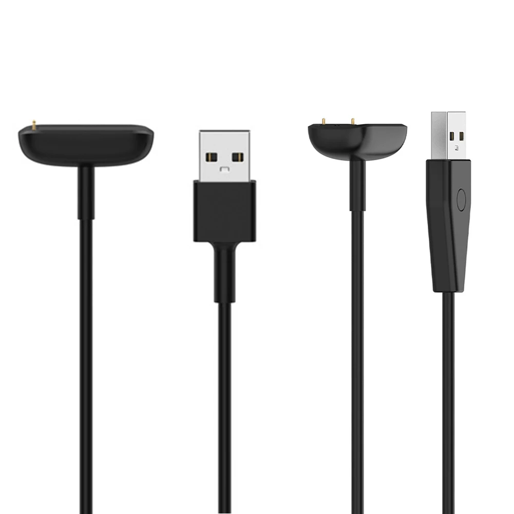 1m USB şarj aleti Kablosu Adaptörü Fitbit şarj için 5 fitbit Lüks Özel Baskı akıllı bilezik Hızlı şarj standı Veri Kablosu