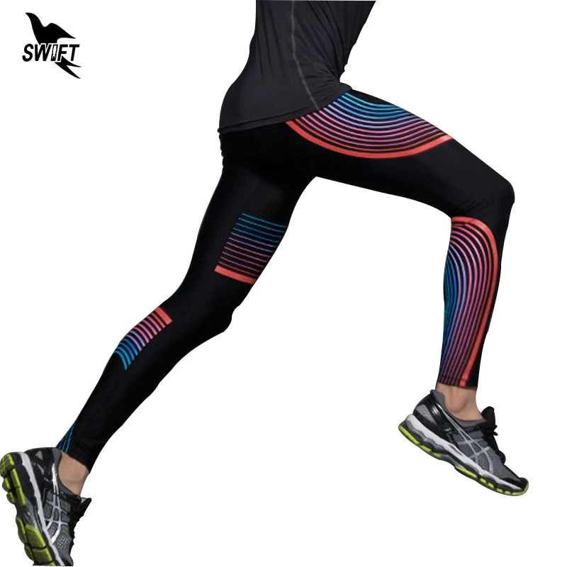 2020 erkek Sıkıştırma Tayt Pantolon koşu giyimi Pantolon Erkek Yüksek Elastik Sweatpants Kapalı Spor Salonu İçin Spor Koşu