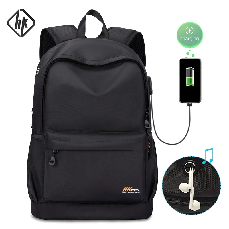 2022 Okul sırt çantası Erkek ve Kız Yüksek Kapasiteli Su Geçirmez Öğrenci Bilgisayar İçin USB Şarj İle Sırt Çantaları erkek Anti-hırsızlık çanta