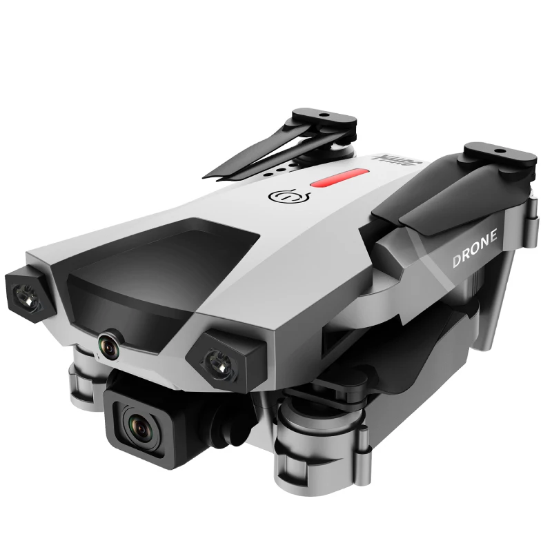 2022 Yeni Mini Drone 4K 1080P HD Kamera WiFi Fpv Hava Basıncı İrtifa Tutun Siyah Ve Gri Katlanabilir Quadcopter RC Drone Oyuncak