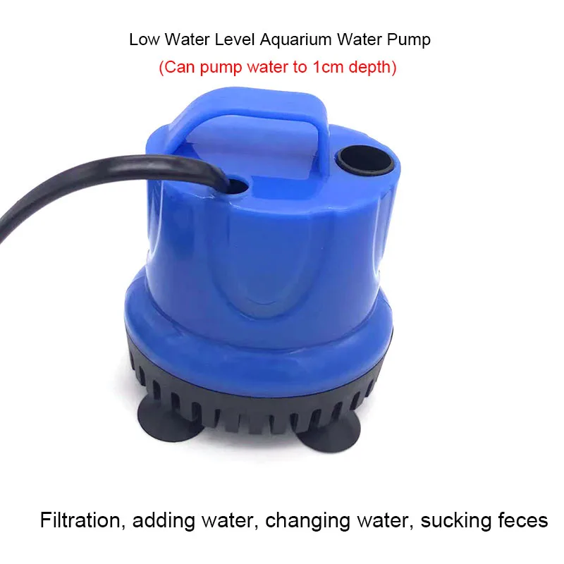 220-240V Ultra Sessiz Dalgıç Akvaryum Su Pompası su çeşmesi pompa filtresi Balık Gölet Tankı Çeşme 5W 7W Su Pompası