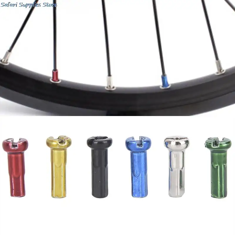 72 Adet Renkli Alaşım Bisiklet Tekerlek Konuştu Nipeller Dağ Bisikleti Bisiklet Konuşmacı Nipeller Bisiklet Tekerleği 