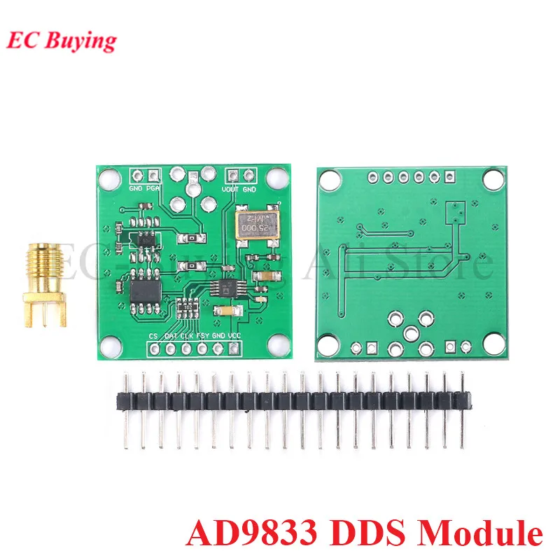 AD9833 DDS Sinyal Jeneratörü Modülü, DC 0-12.5 mhz özendirme desteğine Kare Kare Sinüs Dalga Çıkışı Dijital Programlanabilir Frekans ve Faz