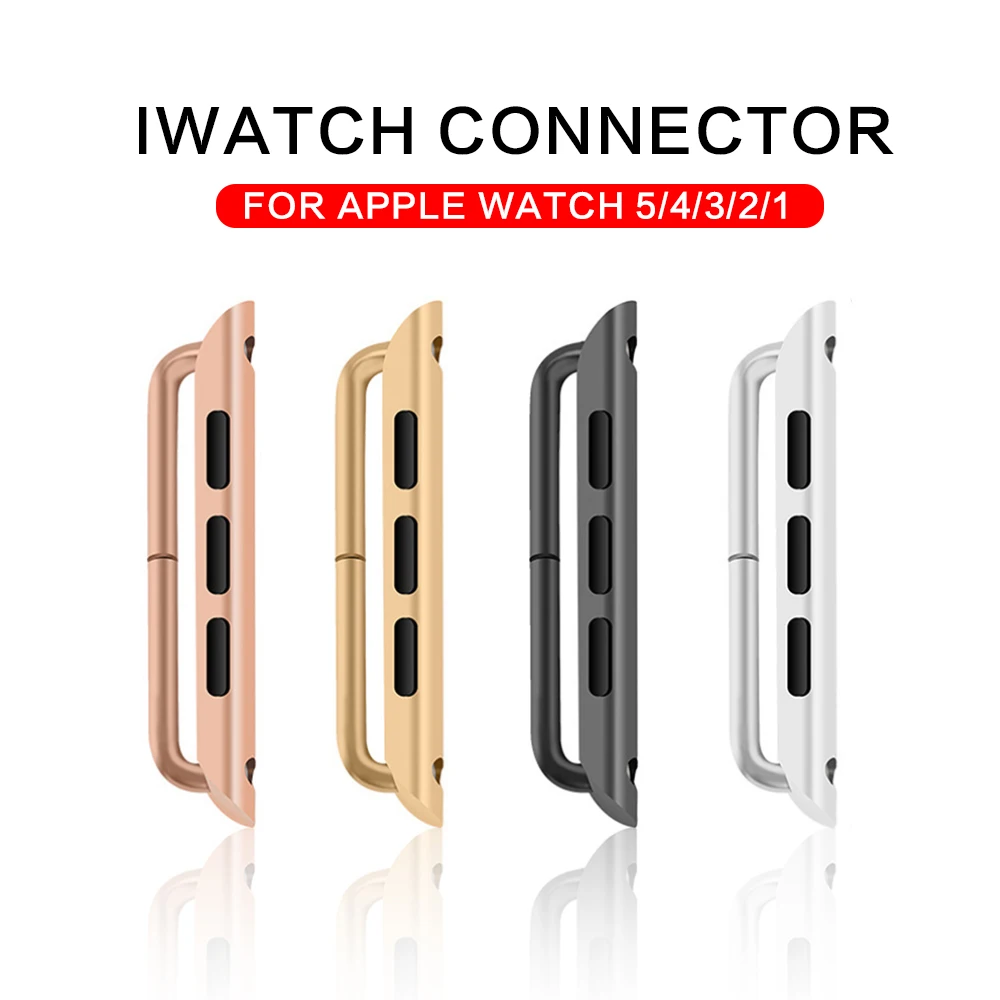 Adaptör konnektörü apple saat bandı Serisi 8 7 6 SE 5 3 Ultra iwatch askı 45mm 41mm 44mm 40mm Paslanmaz Çelik toka adaptörü