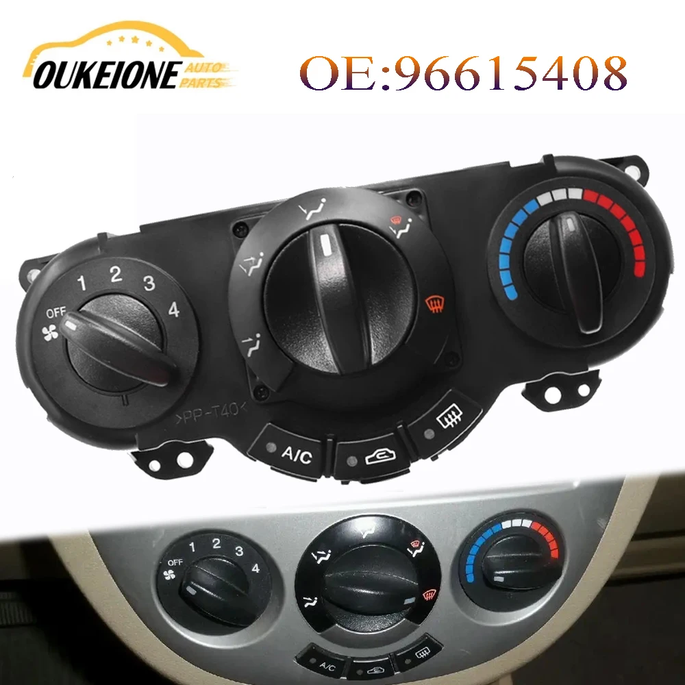 Aksesuarları Buick Excelle Vagon ıçin Chevrolet Lacetti Optra J200 Hava AC ısıtıcı Paneli klima Kontrol Assy Klima anahtarı