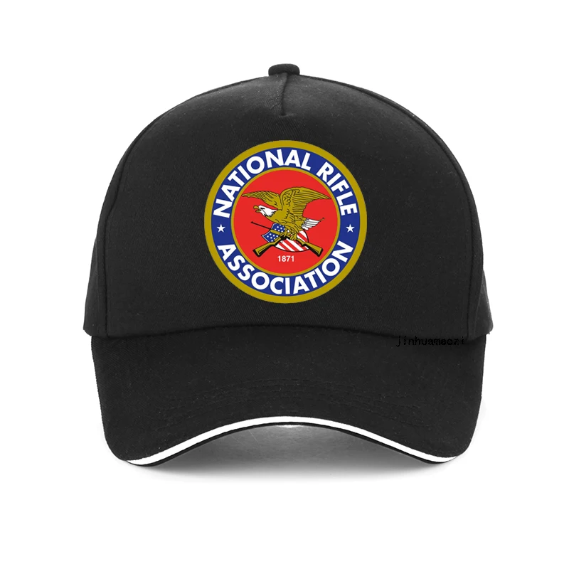 Amerika ulusal Tüfek Derneği baskı beyzbol şapkası erkekler Silah sahibi Baba şapka moda Ayarlanabilir NRA hip hop şapka kemik