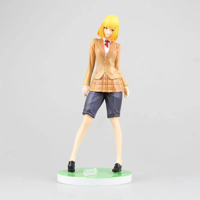 Anime Kangoku Gakuen Prisonschool Midorikawa Hana PVC Action Figure Koleksiyon Modeli Bebek Oyuncak 21 cm