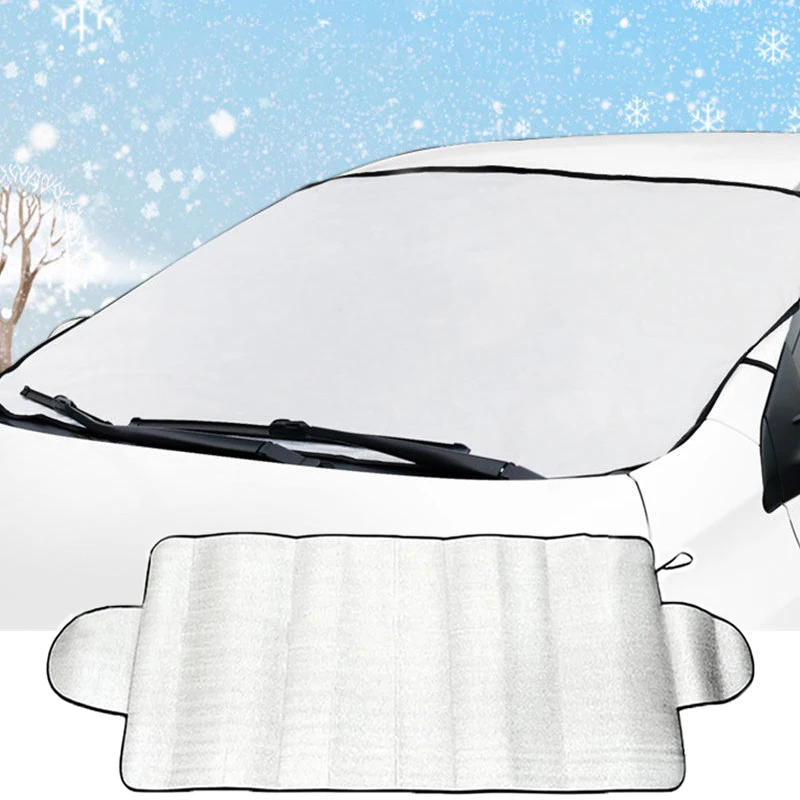 Araba pencere Şemsiyeleri Katlanabilir Araba Kar Örtüsü Kış Cam Güneşlik Açık Su Geçirmez Anti-Uv Koruma Oto Aksesuarları