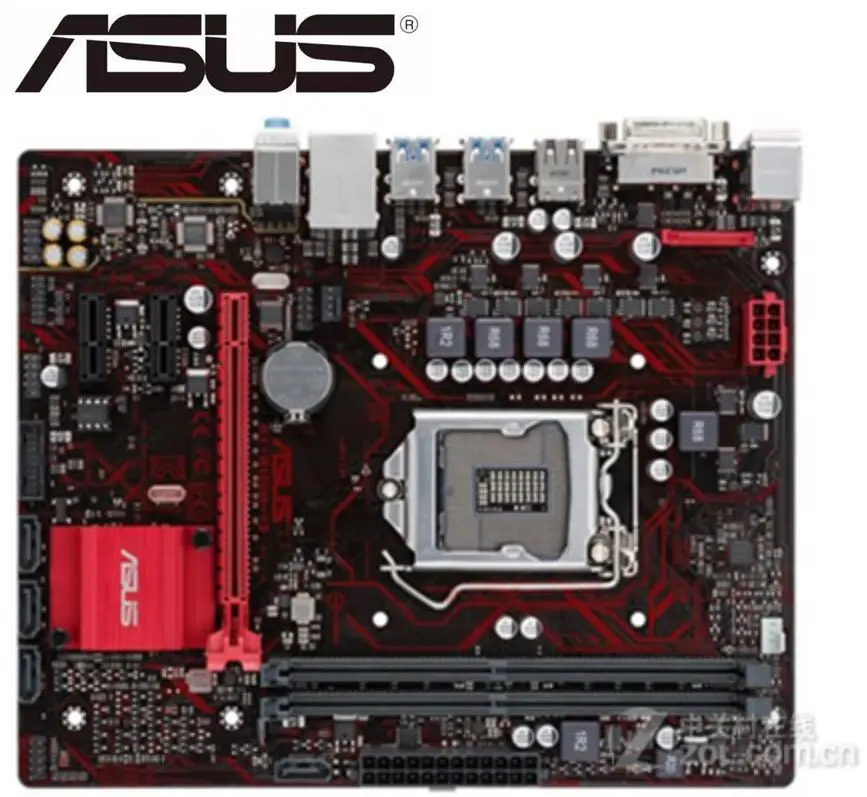 Asus EX-B150M-V3 Masaüstü Anakart B150 LGA 1151 DDR4 Çekirdek i7 i5 i3 32G USB3. 0 Mikro ATX Orijinal Anakart
