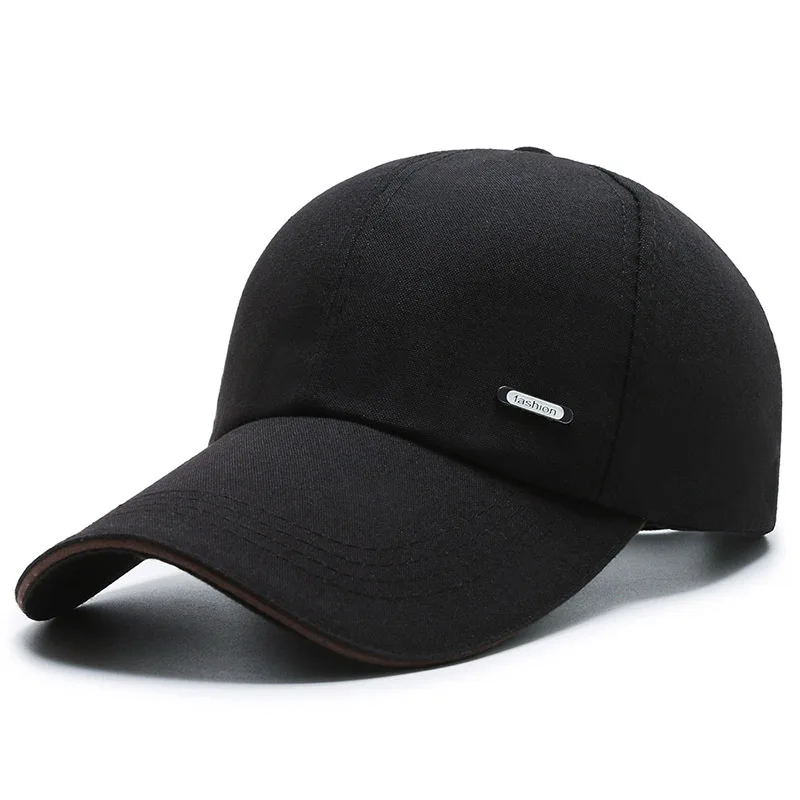 Ayarlanabilir Boyutu Düz Boş Düz Renk beyzbol şapkası Rahat Seyahat güneş şapkası Moda Tuval Şapka Güneş Koruyucu Açık Spor Kap