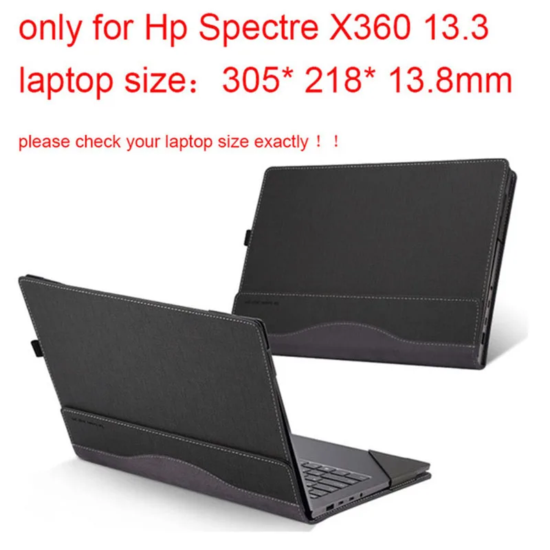 Ayrılabilir laptop kılıfı Hp Spectre X360 13-ae 13-ap 13-w 13-ac 13.3 İnç Yaratıcı Tasarım Kol Çantası Pu Deri Cilt Stylus
