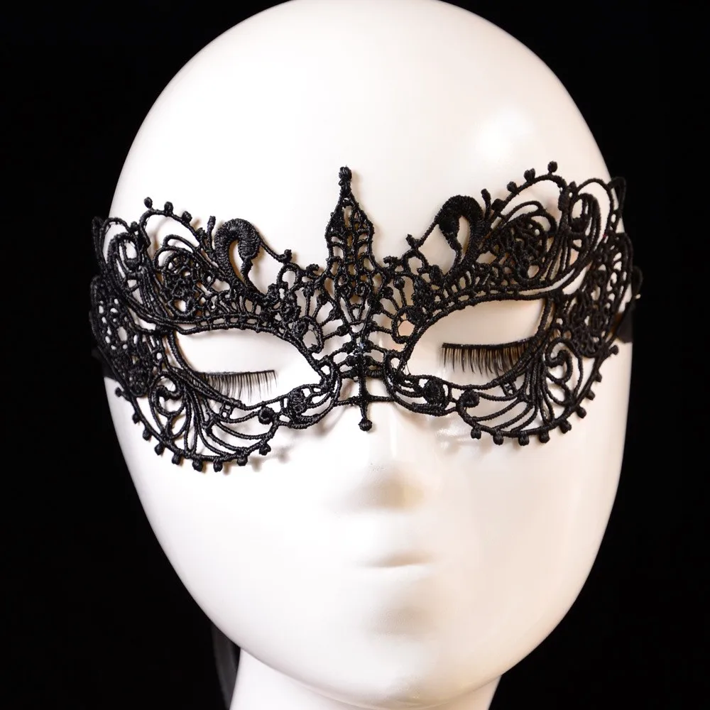 Bayan Kız Seksi Goth siyah Tilki Eyfel Taç Dantel Göz Maskesi Saç Şerit Kafa Bandı süslü elbise Kostüm Topu Parti Cadılar Bayramı Aksesuarı