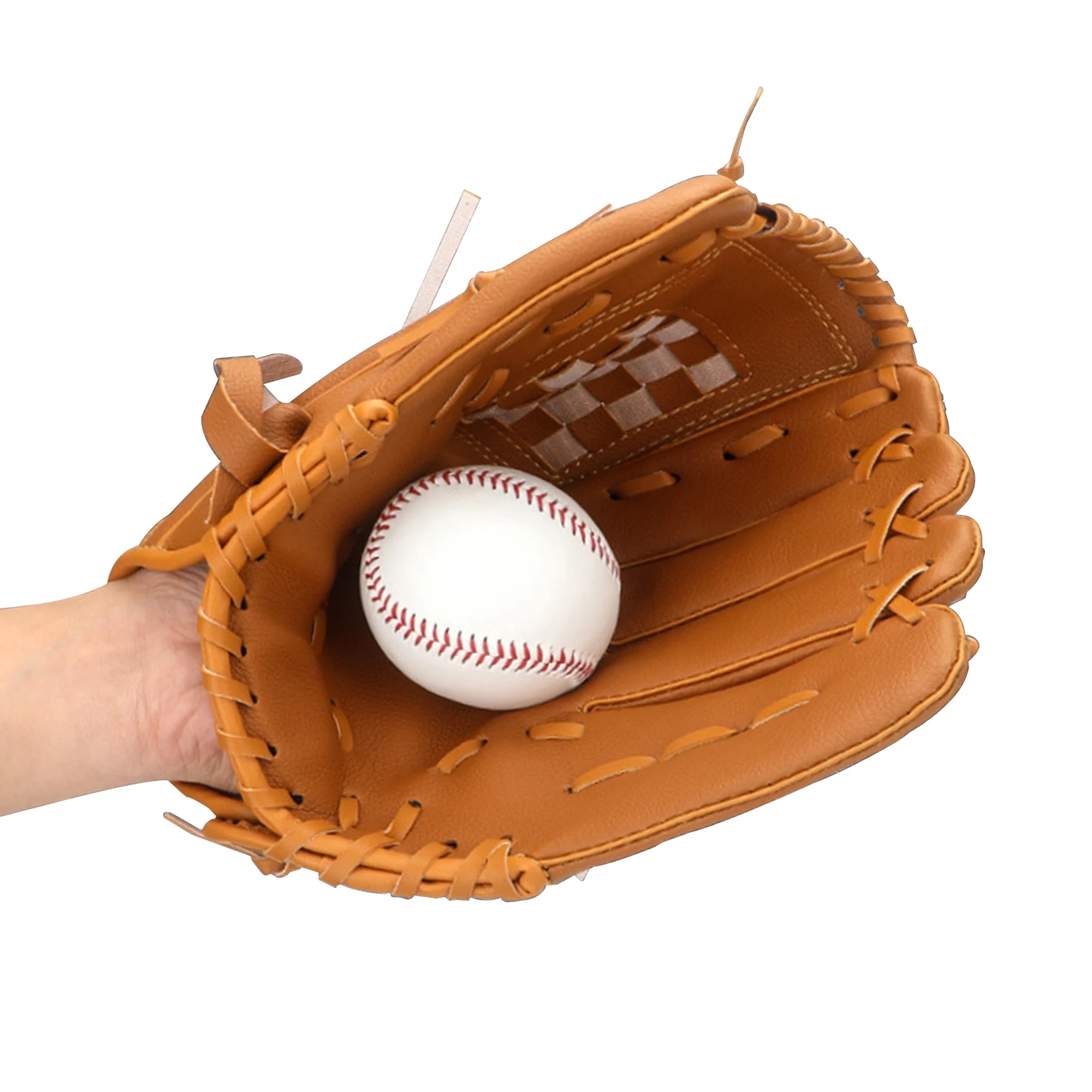 Beyzbol eldiveni Yetişkin beyzbol eldiveni Spor Vuruş Eldiven PU Deri beyzbol eldiveni Aksesuarları Erkek Kız Yeni Başlayanlar İçin