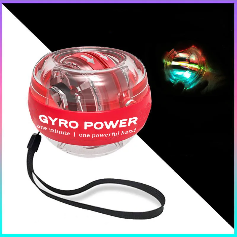 Bilek Topu Kendinden başlangıç Jiroskop Powerball Güç LED El Topu Kas Relax Kol Bilek kuvvet antrenörü Spor spor ekipmanları