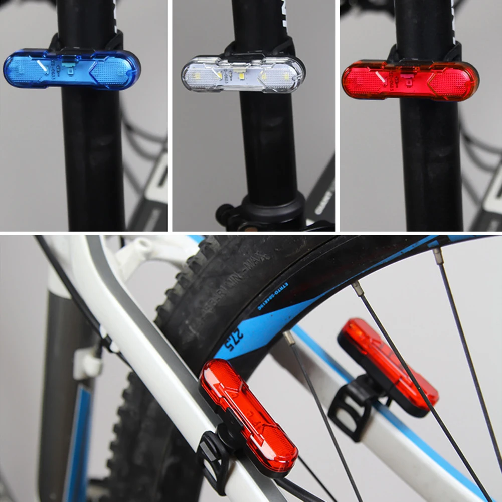 Bisiklet ışığı USB Şarj Binmek ışık Gece Bisiklet Kuyruk Lambası Bisiklet Bisiklet Su Geçirmez Kuyruk Lambası Bisiklet Bisiklet Ekipmanları