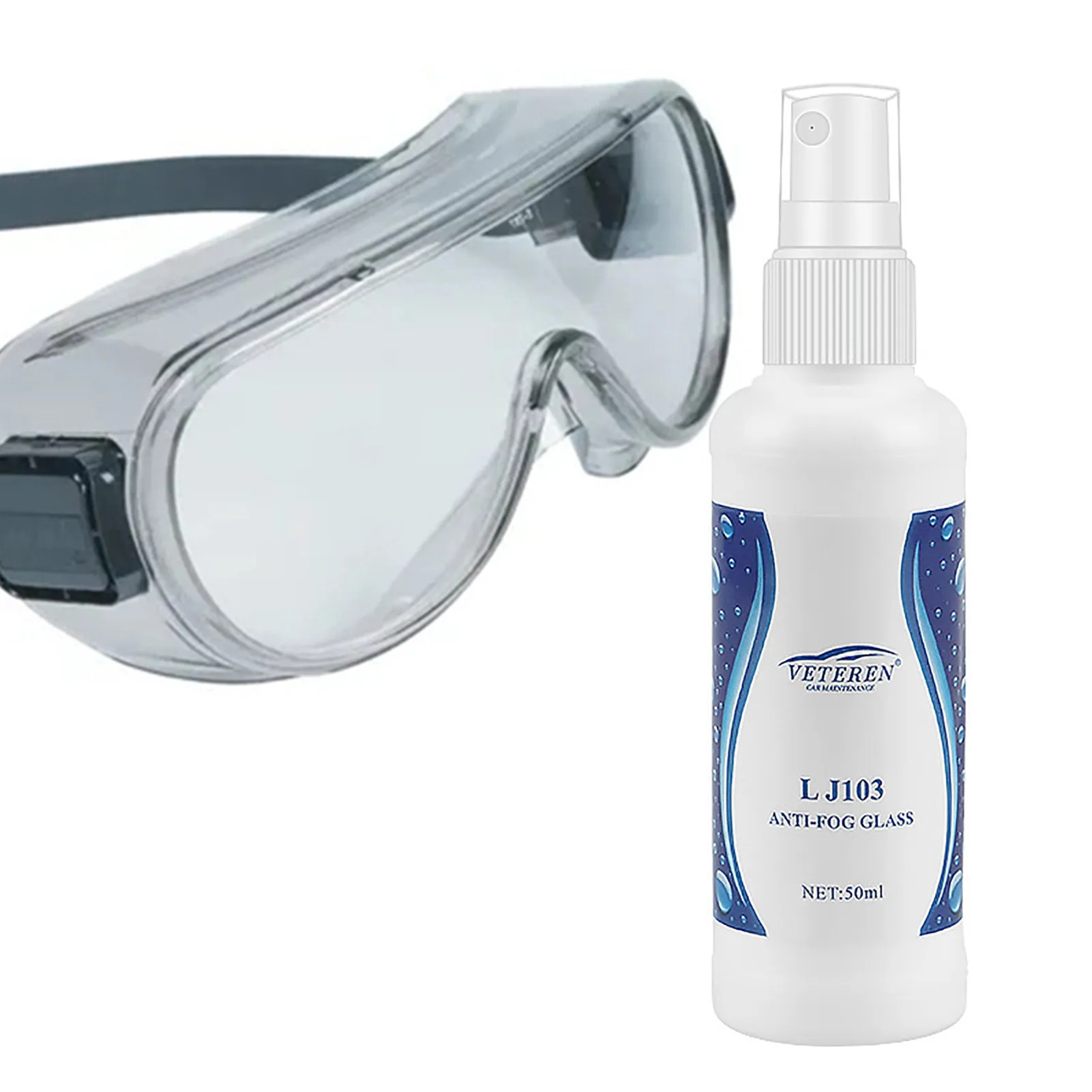 Buğu çözücü Cam Gözlük Anti Sis Sprey Cam ve Gözlük Sprey Temizleyici Ve Koruyucu Görünürlüğü Artırmak için
