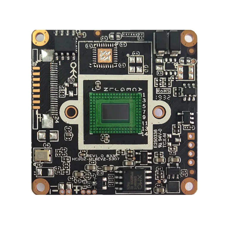 CCDCAM FHD ağ kamerası modülü 2MP 1080P IP modülü 3516EV200+IMX307 yeni Yüksek hızlı işlemci ile iki yönlü ses arabirimi