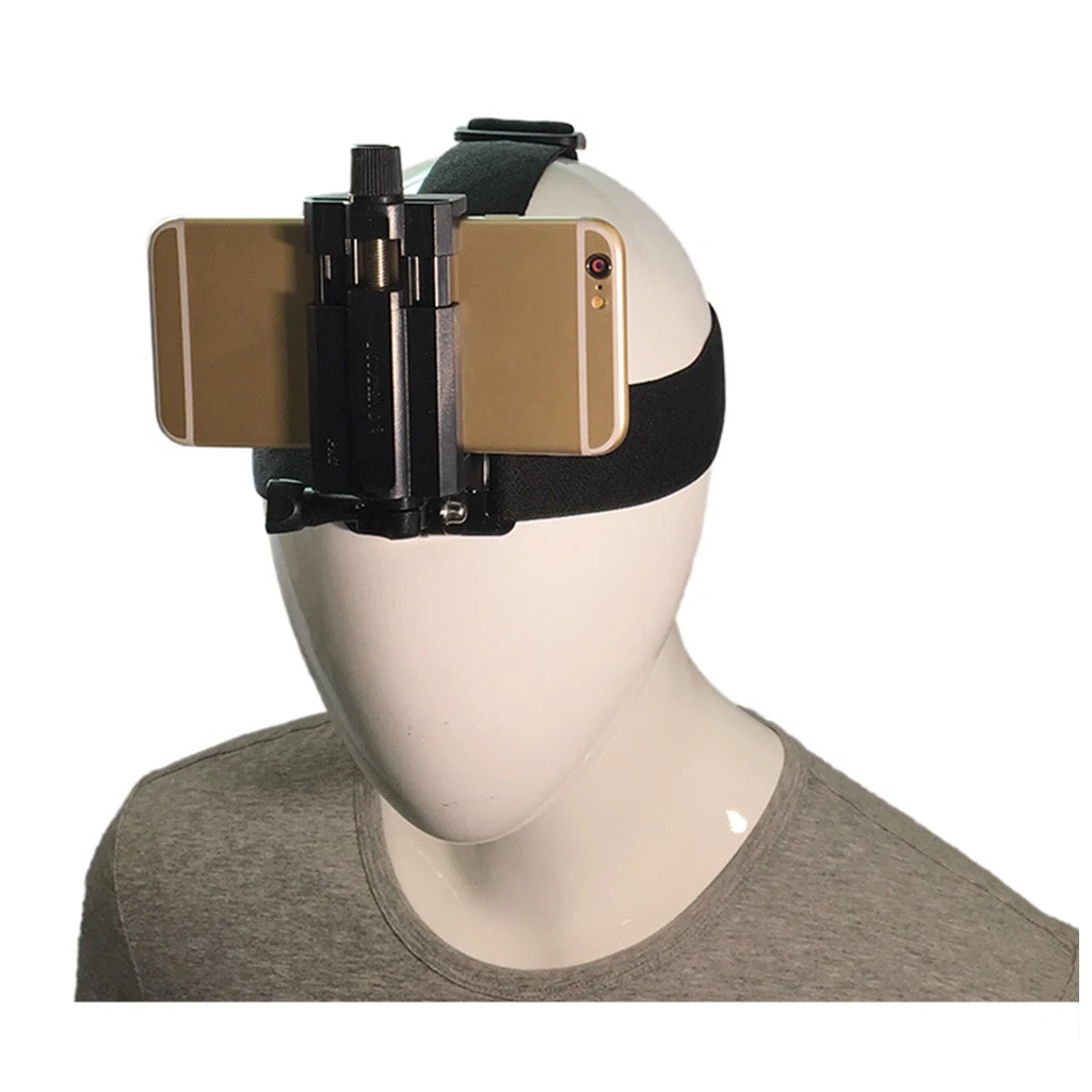 Cep Telefonu Başkanı Dağı Demeti Askı Tutucu Ayarlanabilir Evrensel Kafa Vücut Demeti Telefon Klip Tutucu Cep Telefonları için