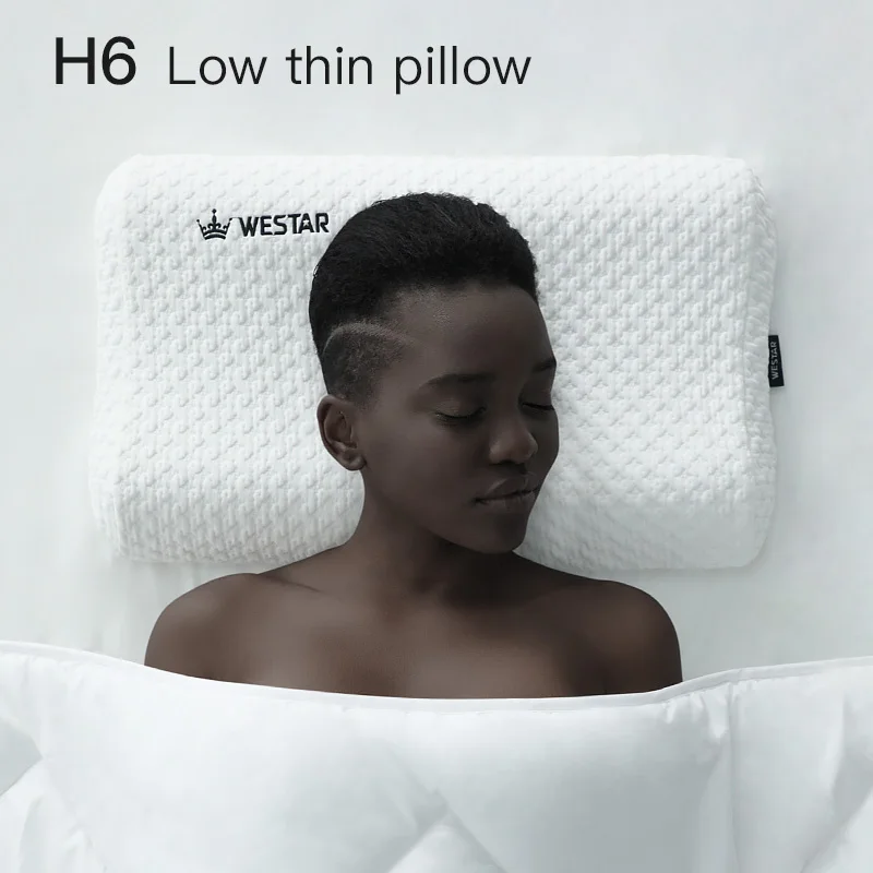 CHECA MAL korumak servikal vertebra yardım uyku yavaş ribaund bellek pamuk servikal yastık tek düşük ınce yastık sağlık yastık