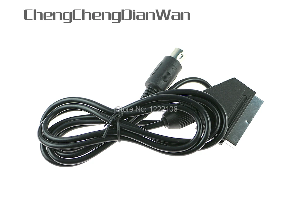 ChengChengDianWan İçin Sega Mega Sürücü 1 MD1 RGB kablo kordonu Sega Genesis 1 Konsolu NTSC C-PİN 1.8 m RGB Scart Kablosu
