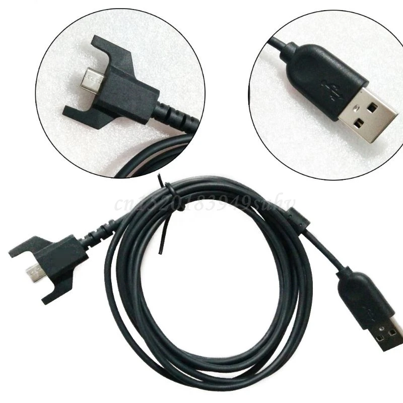 Dayanıklı USB Şarj Fare Kablosu Dokuma Tel Logitech G900 G903 G703 G Pro Kablosuz Oyun Faresi