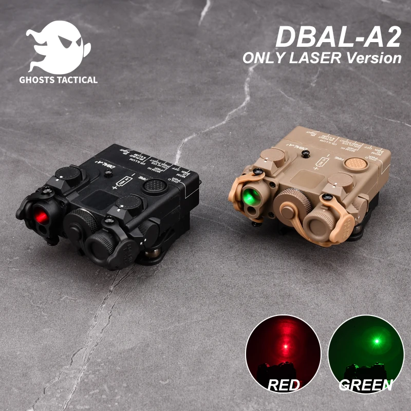 DBAL-A2 Kırmızı Yeşil nokta Sight Hedefleyen Lazer HİÇBİR led ışık M300 M600 el feneri PEQ Çift fonksiyonlu Anahtarı airsoft Avcılık Pil Kutusu