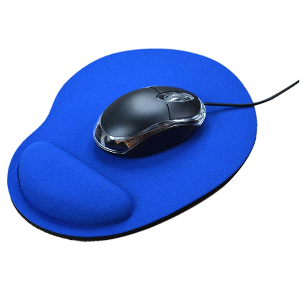 Düz Renk EVA Bileklik Mouse Pad Bilek İstirahat İle Koruyun Oyun Mousepad Bilek Desteği Fare Mat Oyun PC Dizüstü Bilgisayar İçin