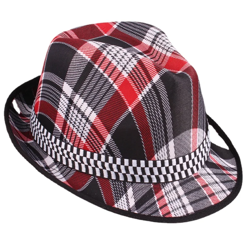 Ekose Erkek Kadın Caz Kap Şapka Bahar Yaz Hızlı Kuru Panama fötr şapkalar Açık Su Geçirmez Plaj Sunhat Yetişkinler için GH-529