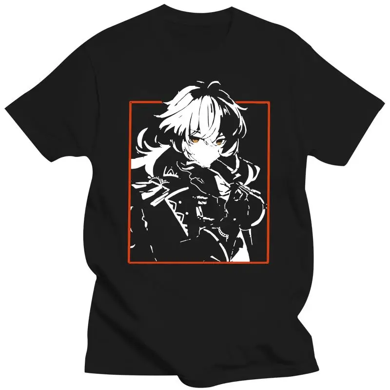 Erkek Giyim Serin Diluc Genshin Darbe T Shirt Erkek Kısa Kollu Japonya Anime Oyunu T-Shirt Harajuku Tee Üst Yumuşak Pamuklu Büyük Boy