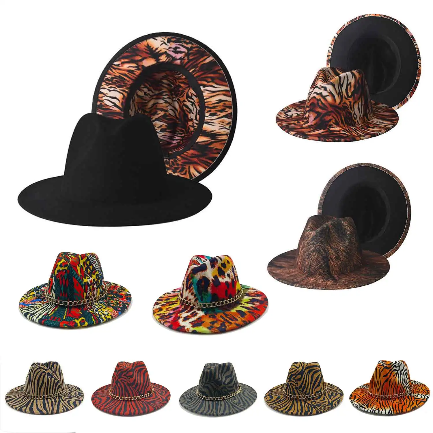 Erkek Şapka Tuo tonlu Fedoras Şapka Kadınlar İçin Unisex Moda Fedoras Retro Panama kilise şapkaları kovboy şapkaları Sonbahar Sıcak Kap чапка