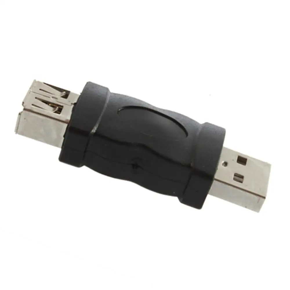 Firewire IEEE 1394 6 Pin Dişi USB 2.0 Tip A Erkek Adaptör Adaptörü Kameralar Cep Telefonları MP3 Çalar Pda'lar Siyah