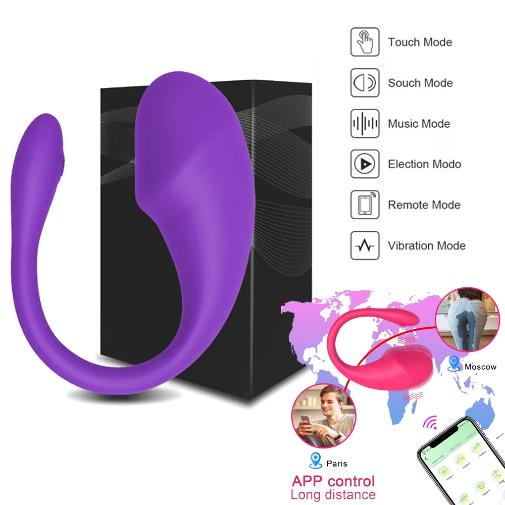 Heseks Bluetooth Yapay Penis Vibratör Kadınlar İçin Seks Oyuncakları Kablosuz APP Uzaktan Kumanda Vibratör Kadın Giyim Titreşimli Külot Oyuncak