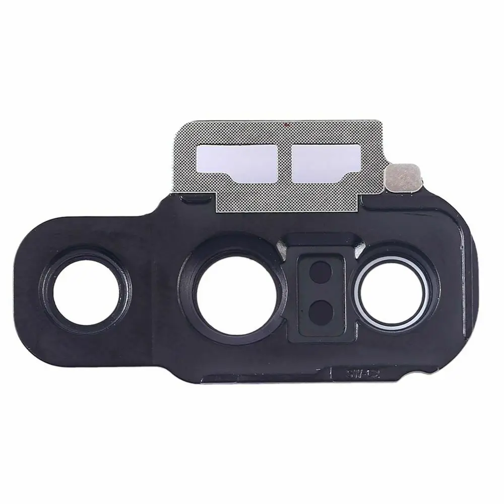 huawei P20 Pro Gümüş / Siyah / Mavi/Mor / Pembe Renk Orijinal Arka Kamera Lens Halkası Kapağı Cam Lens ile