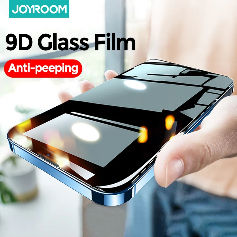 Joyroom Ekran Koruyucu İçin iPhone 13 Pro Max Özel Temperli Cam iPhone 13 12 Pro Max Koruyucu Cam Ön Film