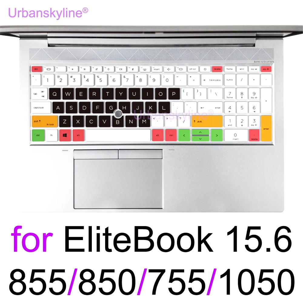 Klavye Kapak için HP EliteBook 850 G5 G6 G7 G8 855 G7 G8 1050 G1 Zhan X Dizüstü Bilgisayar 15 15.6 Silikon Koruyucu kılıf Filmi