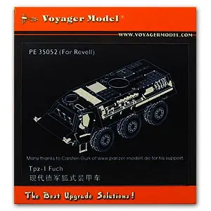 KNL HOBI Voyager Modeli PE35052 modern Alman fox zırhlı araçlar