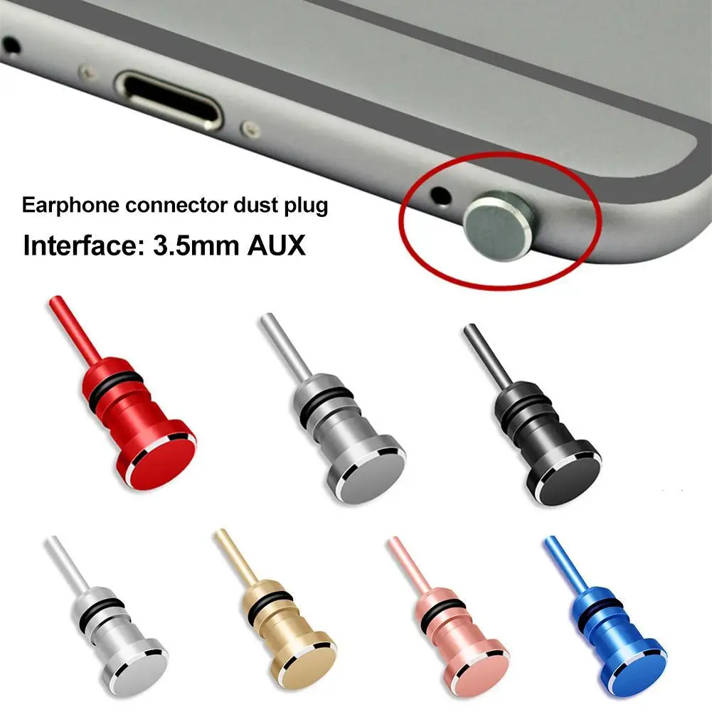 Kulaklık 3.5 mm AUX jack konnektörü Anti Toz Fiş Kartı Kaldırma Pimi iPhone 7 8 Artı XR 11 ADET Dizüstü Bilgisayar Huawei Samsung