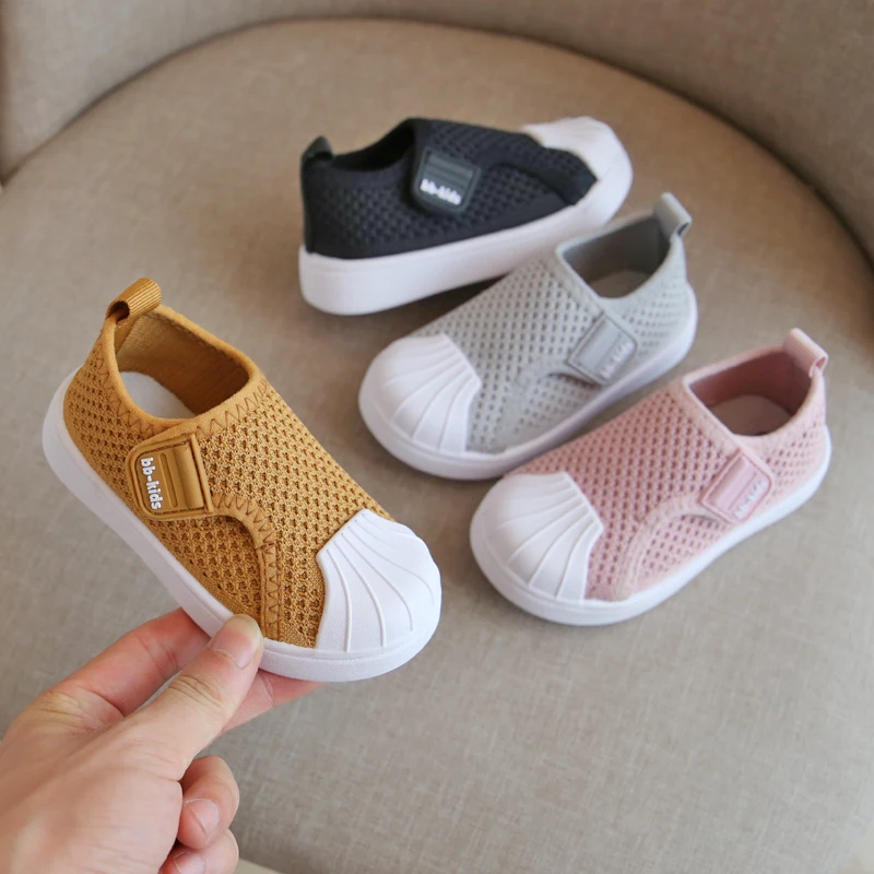 Kız Erkek rahat ayakkabılar 2021 Bahar Bebek bebek ayakkabısı Rahat kaymaz Yumuşak Alt Çocuk Ayakkabı Bebek Çocuk Ayakkabı