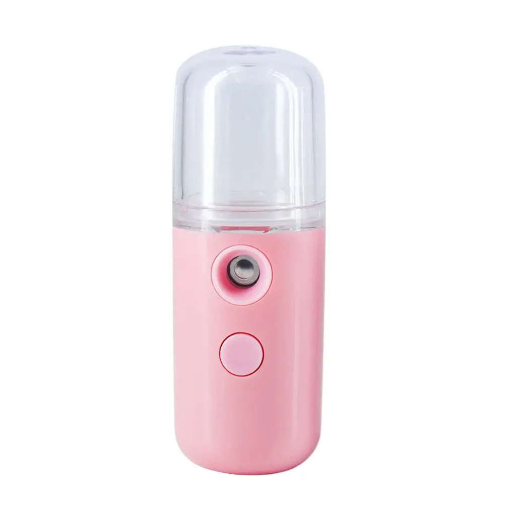 Mini Nemlendirici USB Şarj Mist Yüz Püskürtücü Nemlendirici Nebulizatör Yüz Vapur Nemlendirici Güzellik Enstrüman Cilt Bakımı Aracı