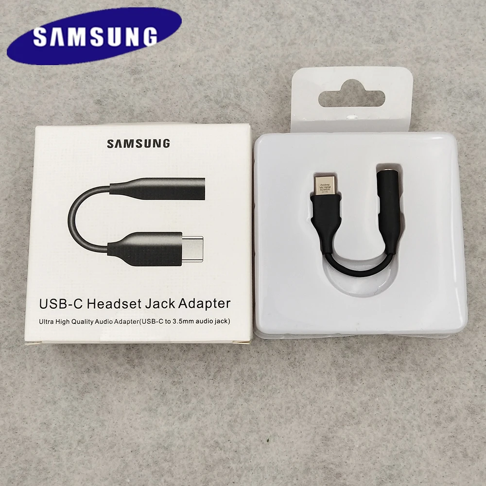 Orijinal Samsung A33 A53 A73 5G USB Tip C İçin 3.5 mm Jack Ses Kablosu Kulaklık Aux Adaptörü İçin Galaxy S22 Ultra S22 + S21 FE S20+