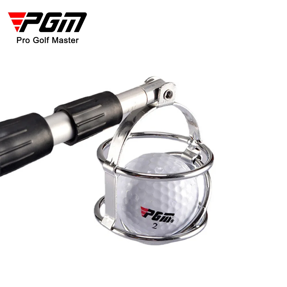 PGM Golf Topu Pick Up Araçları Teleskopik Golf Topu Retriever Geri Çekilmiş Golf Pick Up Kilitleme Kepçe Seçici Golf Topu Yakalayıcı