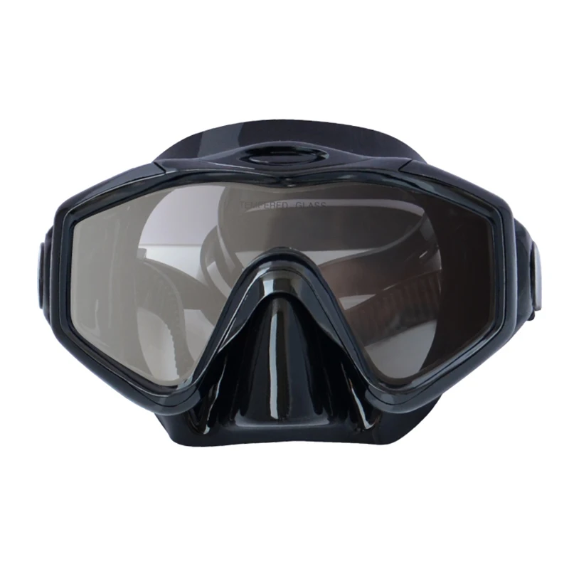 Profesyonel Silikon Dişli Tüplü dalış maskesi Ekipmanları Şnorkel Yetişkin Anti-Sis UV Su Geçirmez Yüzmek / Dalış Gözlük Erkek Kadın Gözlük
