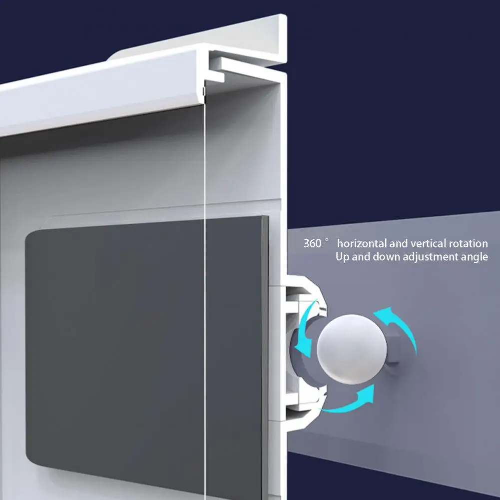 Punch-ücretsiz telefon tutucu Kutusu Duvara monte 360 Derece Rotasyon Dayanıklı Banyo Tuvalet Telefon Kabuk Duş Sızdırmazlık saklama kutusu