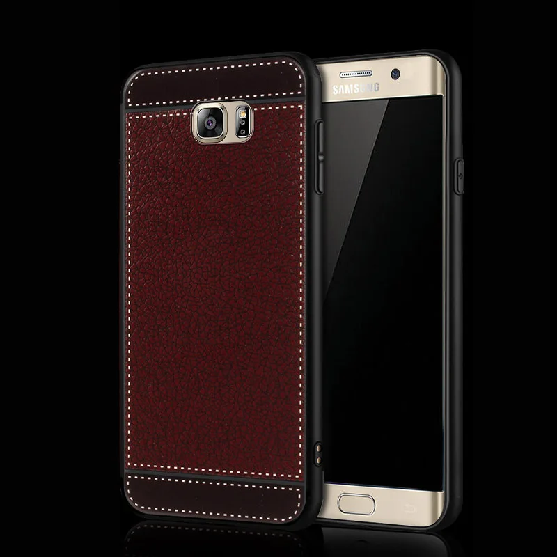 Samsung kılıfı galaxy S6 S7 S6 kenar Artı Kapak Yumuşak Siyah Silikon Kapak Samsung galaxy S6 kenar S7 kenar Not 5 Yumuşak Kılıflar