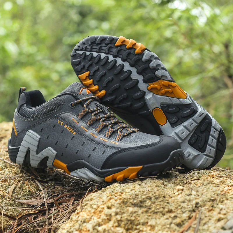 Sneaker Erkekler Hafif Açık Su Geçirmez Avcılık Ayakkabı Kadın Trail Anti-skid Nefes Tırmanma Yürüyüş trekking ayakkabıları