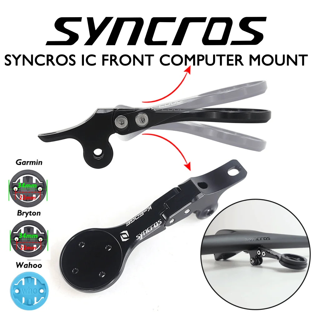 Syncros bisiklet ışığı Standı Bisiklet Kronometre Dağı Garmin/Wahoo / Bryton Uyar Syncors IC MTB Entegre Gidon